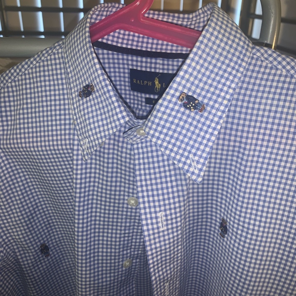 POLO RALPH LAUREN BEAR BUTTON UP